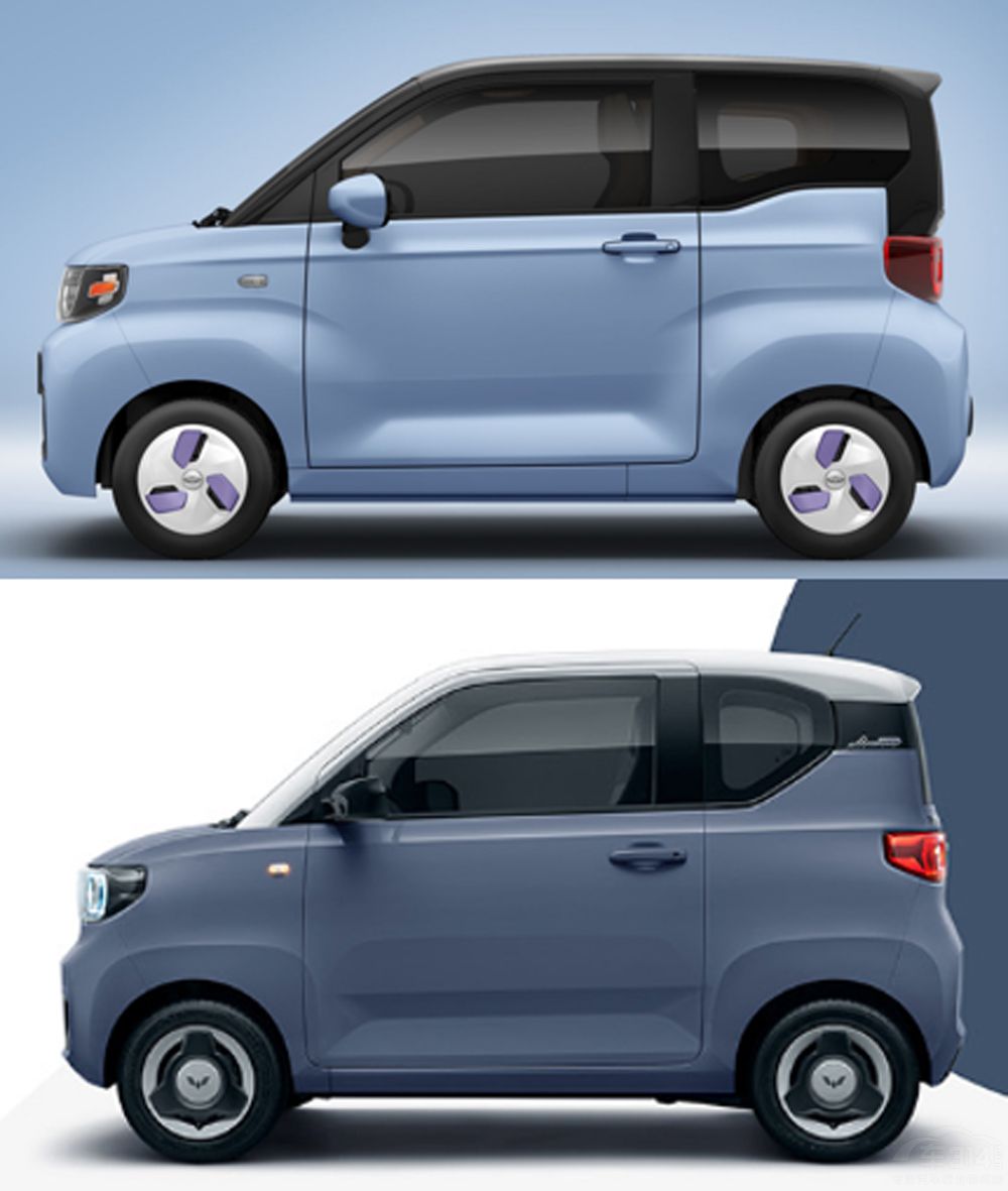 新秀奇瑞QQ冰淇淋VS宏光MINIEV馬卡龍 新秀奇瑞QQ冰淇淋VS宏光MINIEV馬卡龍